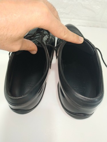 Armani Collezioni schwarze Lederschuhe US 10 EU 43 Herren Oxfordds NEUWERTIG CON - Bild 9 von 12
