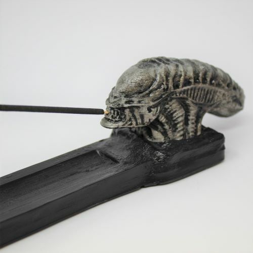 Alien Incense Burner Xenomorph BLACK Ash Catcher Joss Stick Holder Birthday Gift - Picture 12 of 14