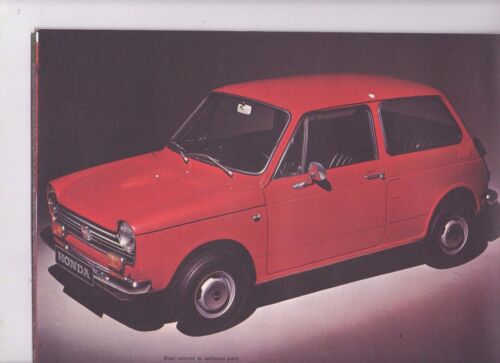 1968 HONDA N600 Scamp Car - 16 Page Sales Brochure - NOS - Picture 10 of 12