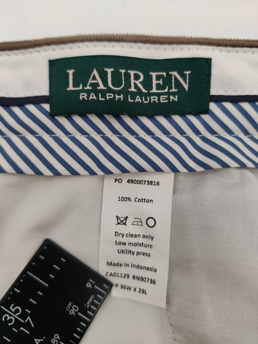 Polo Ralph Lauren braune Cordhose Herren Größe 36x29 - Bild 3 von 10