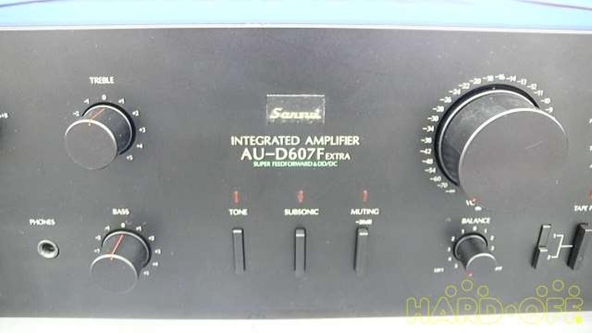 SANSUI AU-D607F EXTRA Stereo Integrated Amplifier Transistor SANSUI AU-D607F EXTRA Stereo Integrated Amplifier Transistor