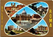 Vintage Greetings from Rome, Italy Postcard