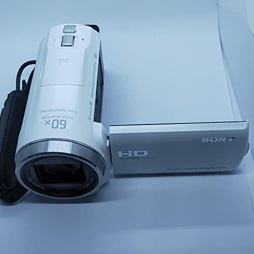 USED SONY HDR-CX680 W Sony Video Camera HandyCam HDR-CX680 Optical 30x  Built-in