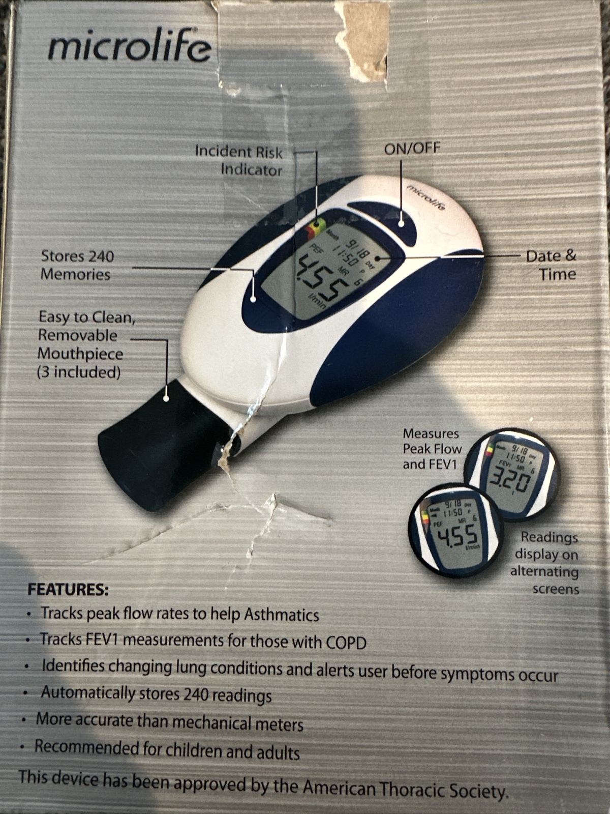 Microlife PF100 Peak Flow Meter GoWork Recruitment