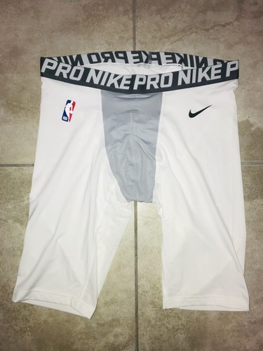 Pantaloncini da basket bianchi NBA PRO NIKE compressione logo slip boxer nuovi 2xl 3xl - Foto 39 di 42