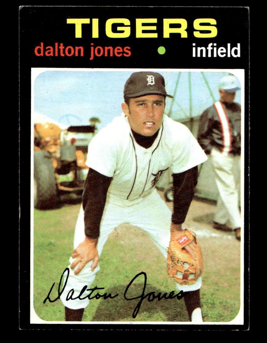 1971 Topps #367 Dalton Jones Tigers EX-MT *3q