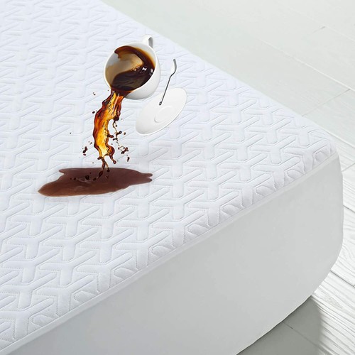 Waterproof Mattress Protector Cooling Matress Pad Cover Fitted Breathable Bamboo - Bild 10 von 12