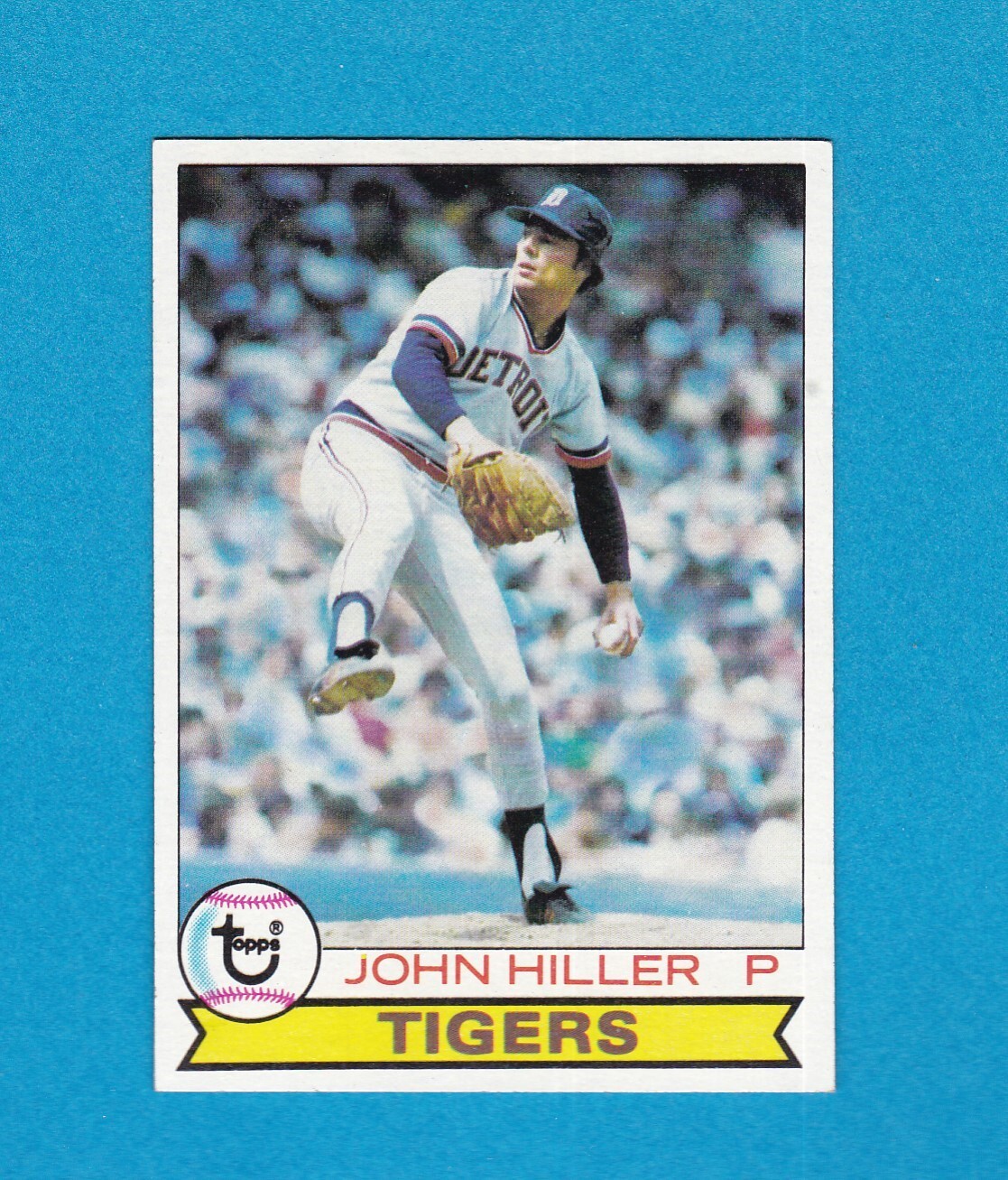 1979 TOPPS BASEBALL SET BREAK 151 JOHN HILLER TIGERS NM/MT