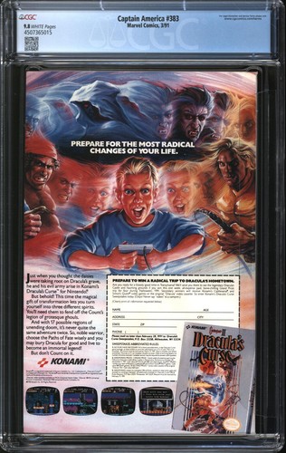 Captain America (1968) #383 CGC 9.8 NM/MT - Picture 2 of 2