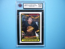1990/91 O-PEE-CHEE NHL HOCKEY CARD 380 VLADIMIR KRUTOV ROOKIE RC KSA 9.5 NGM OPC