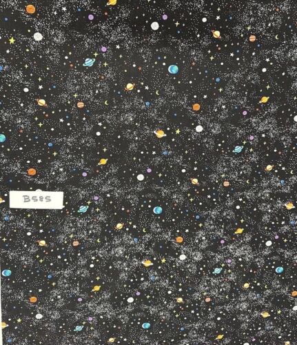 Space- Blast Off by Timeless Treasures cotton quilt fabric by the half yard - Picture 2 of 2