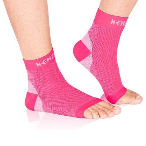 ⭐2 PAIRS | NEWZILL Compression Foot Sleeves/Plantar Fasciitis Socks 20-30 mmHg⭐ - Picture 55 of 83