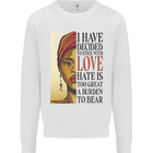 Stick With Love Black Lives Matter Kids Sweatshirt Jumper