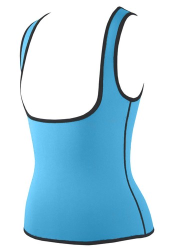 Sweat Sauna Body Shaper Women Slimming Vest Fat Burner Waist Training Corset - Picture 20 of 43