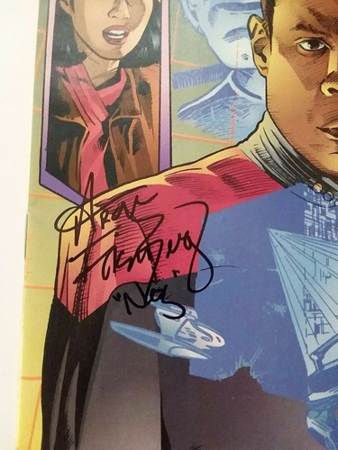 Nog Star Trek Deep Space 9 Aron Eisenberg Double AUTOGRAPHED Comic Book - Picture 2 of 12