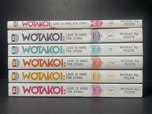 Wotakoi: Love is Hard for an Otaku Volumes 1-6 Brand New English
