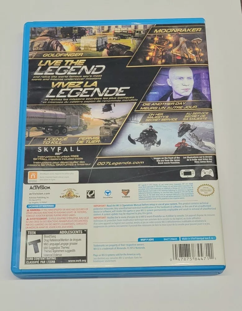 007 2024 legends wii
