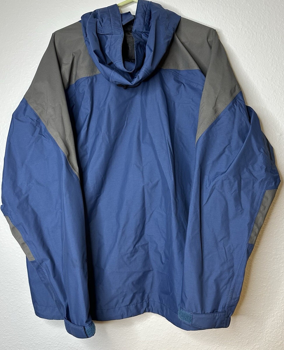 Patagonia Vintage Goretex Jacket #83405 Aquatic Blue Heather