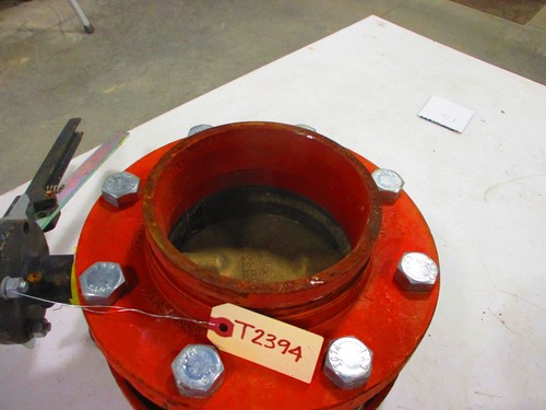 Butterfly Valve 6" 200 CWP Lug Style w/ Gruvlok 7788 Grooved Flange Adapters - Picture 11 of 12