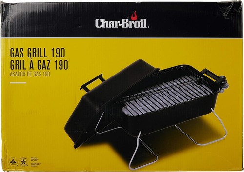 Portable 1-Burner Stainless Steel Propane Gas Grill - Perfect for Tailgating - Picture 6 of 9