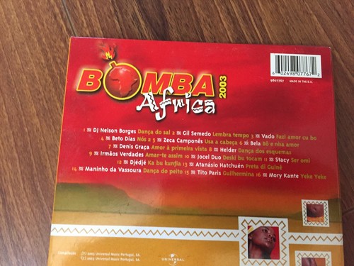 Bomba Africa 2003 Gil Semedo, Bela, Tito Paris, DJ Nelson Borges Compilation - Picture 6 of 6