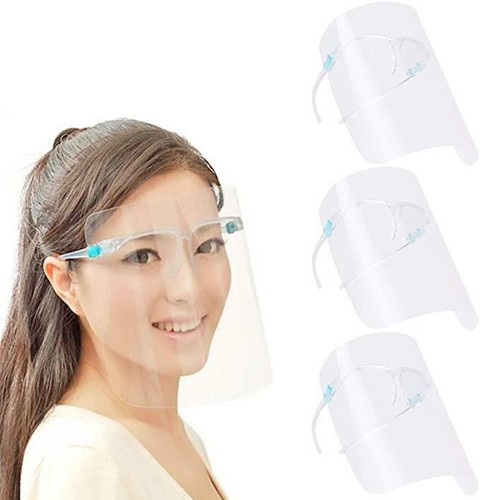 Face Shield safety protection Clear Glasses Adults Kids Child cooking business - Picture 12 of 12