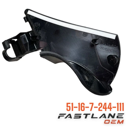 2011-2016 BMW 528i/550i/M5 RIGHT DOOR MIRROR CAP NEW OEM 51167244111