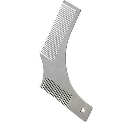 Bartschablone Schablone Rasur Trimmer Bartkamm Bartformer Konturen Styling Tool - Bild 6 von 12