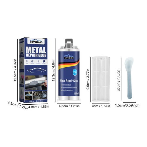 Cold Welding Glue Metal Repair Adhesive Heat Resistance AB Sealant High Strength - Picture 15 of 26