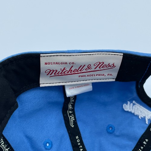 Los Angeles Lakers Mütze Kappe Herren blau Mitchell & Ness Schnalle Snapback Basketball - Bild 7 von 9