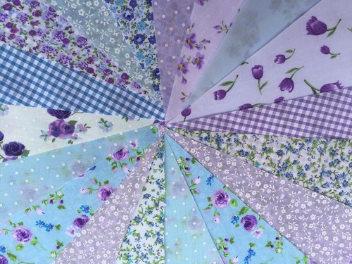 HANDMADE FABRIC BUNTING.VINTAGE FLORAL,PASTELS,HESSIAN.WEDDINGS.NEW DESIGNS - Picture 12 of 12