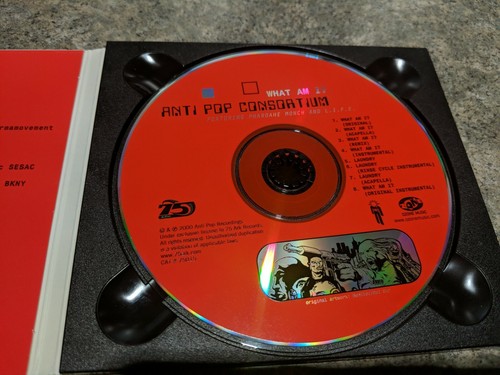 What Am I? Anti-Pop Consortium CD, Nice Condition, Very Rare Digipak - Picture 3 of 4