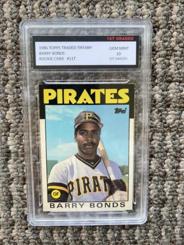 BARRY BONDS 1986 Topps Traded Tiffany  RC #T11 GEM MINT 10 UNCIRCULATED 💎💎💎