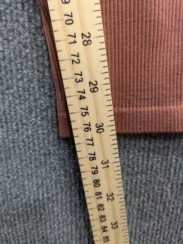 Fabletics High Waisted Seamless Ribbed Leggings Womens XL Tie Back Stretch - Bild 5 von 10