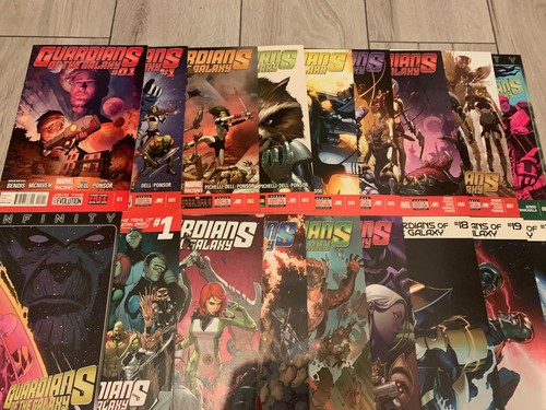 GUARDIANS OF THE GALAXY Comic Books Bendis Schiti 25 Comic Book Bundle Joblot - Imagen 4 de 12