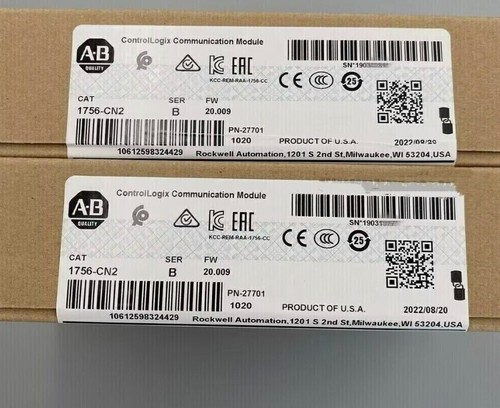 Brand New Allen Bradley 1756-CN2 Controllogix Communication Module Free Shipping - Picture 1 of 3