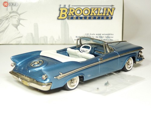 Brooklin BRK67A 1/43 1961 Imperial Crown Convertble Handmade White Metal Model - Picture 2 of 3