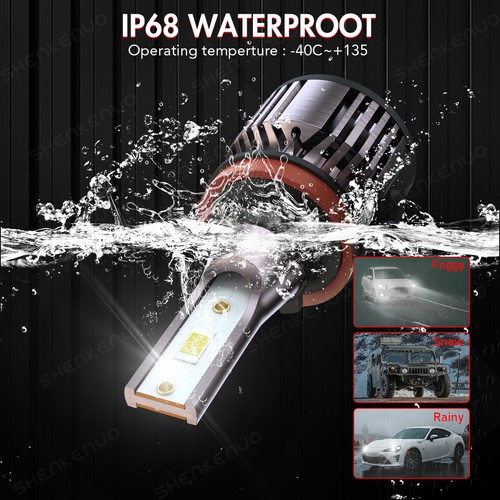 6000K For Honda Accord 2013 14 2015 LED Headlight Kit Low Beam Bulbs Xenon White - Picture 35 of 48
