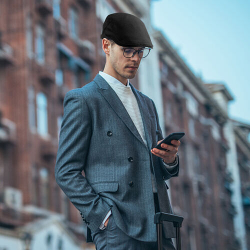 Gorra plana Gatsby para hombre - Estilo hiedra de noticiero para conducir/caza | Sombrero de taxista de verano - Imagen 16 de 114