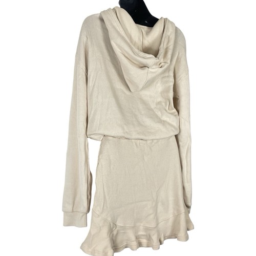 Free People Social Set Knit Hoodie/skirt Co-ord Natural (beige) -Size XS UK 6-8 - Picture 11 of 11
