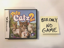 Petz: Catz 2 (Nintendo DS, 2007) Ubisoft - Box Only, No Game - US Seller