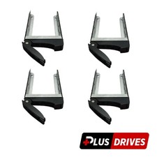 Lot of 4x Supermicro Gen-3 2.5in SFF Hard Drive Bracket Caddy Tray SSD Carrier