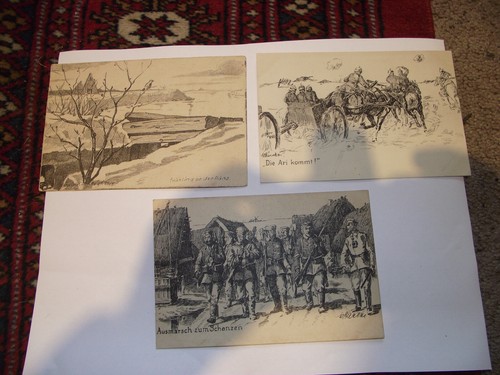 3 postales alemanas de la Primera Guerra Mundial  - Imagen 1 de 2