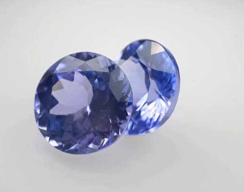 2.800 cts-AAA++ COPPIA NATURALE DI PIETRE PREZIOSE TANZANITE BLU VIOLA SCINTILLANTE - Video 1 di 1