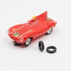 Strombecker 1:32 slot car 8 Tires Front/Rear Jaguar D Ferrari