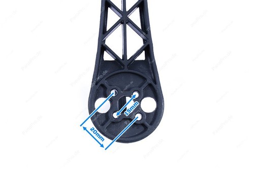 Quadrocopter Rahmen Z450 FlameWheel Rot Weiss Frame Kit Bausatz wie DJI F450 - Bild 2 von 2