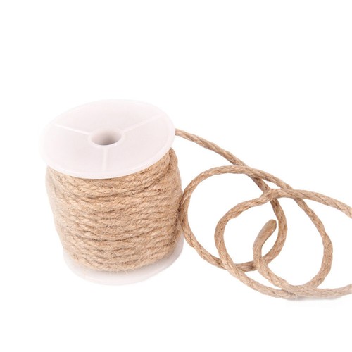  1pc 10m Woven Natural Jute Rope Twine Durable Packing String Arts and Crafts - Bild 1 von 12