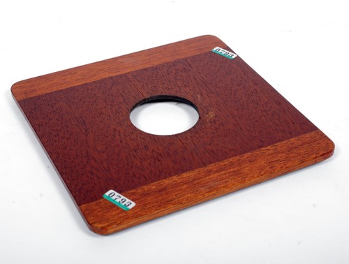 Original Deardorff 6X6 RC und Calumet C1 8X10 Lensboard #0 Loch 39mm #0793