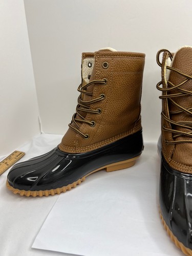 Sporto Women's Original Duck Boots Waterproof Fleece Lined Lace-Up Size 7 - Picture 2 of 6