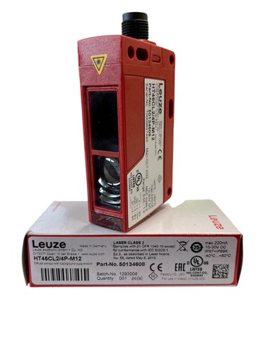 Leuze Ht46cl2/4p-m12 Pn: 50134608 Switch Background Masking New - Picture 2 of 2